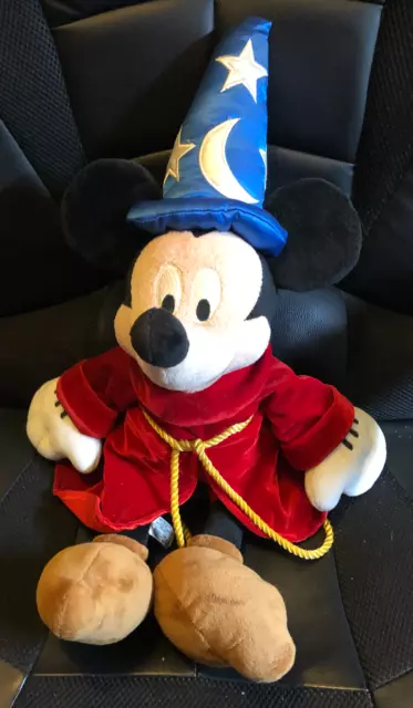 Disney Store Stregone Topolino Fantasia peluche giocattolo morbido mago