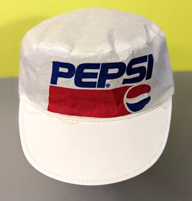 Rare Vintage Pepsi Hat -   Adcap Line USA - Advertising Promo "Paper" Cap