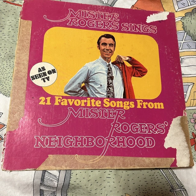 MISTER ROGERS SINGS For Those Times When LP Vinyl Record Vtg Mr