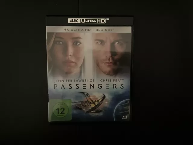 Passengers 4k UHD Blu-Ray | Deutsch | Top Zustand | Sammlungsauflösung