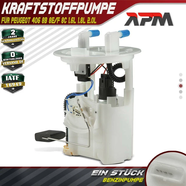 Pompa Carburante Benzina Per Peugeot 406 (1.8, 2.0, 2.2, 3.0 Benzina) Anni 2000-2004 - Rif. 9638028980
