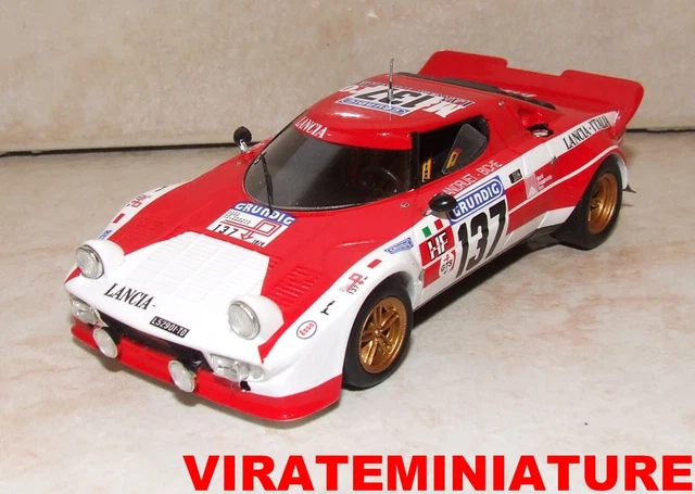 Solido 73 – Lancia Stratos HF #3 1980 Tour Auto 1:43 (occasion, Boîte Incluse)