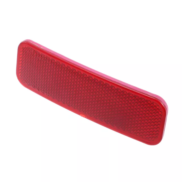 1uds Conductor Lateral Trasero Parachoques Reflector BK2Z-13A565-A ABS Rojo