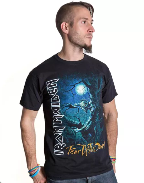 Iron Maiden Fear Of The Dark Tree Sprite T Shirt Official Licensed Metal Tee