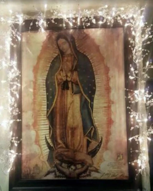 Our Lady Of Guadalupe Beach Towel - 52x32 Inch Virgin Mary Bath Towel, Microfiber, Quick Dry - View #2