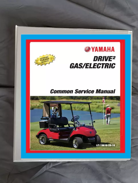 2016-2020 Yamaha golf cart repair service manual Drive2 Drive 2 gas & electric