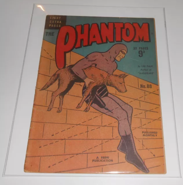 THE PHANTOM no.88 Frew Publications 1956 very rare vintage Australian original