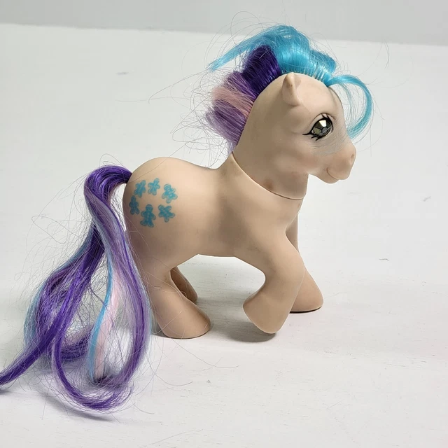 VINTAGE MY LITTLE Pony G1 Gingerbread 1985 Twinkle Eyed Ponies White ...