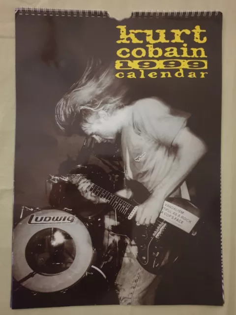 kurt cobain Kalender 1999  Publishers Londen E149TN 30 x 42 cm