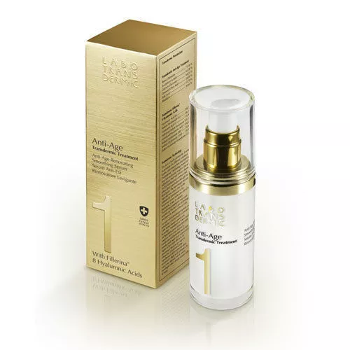 LABO TRANSDERMIC ANTI-AGE Siero Anti-età Rinnovatore Levigante Viso Serum 30ml