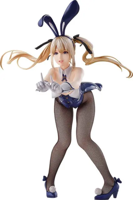 Dead or Alive Xtreme 3: Marie Rose Bunny Version 1: 4 Scale PVC Figure, Blue, Wh