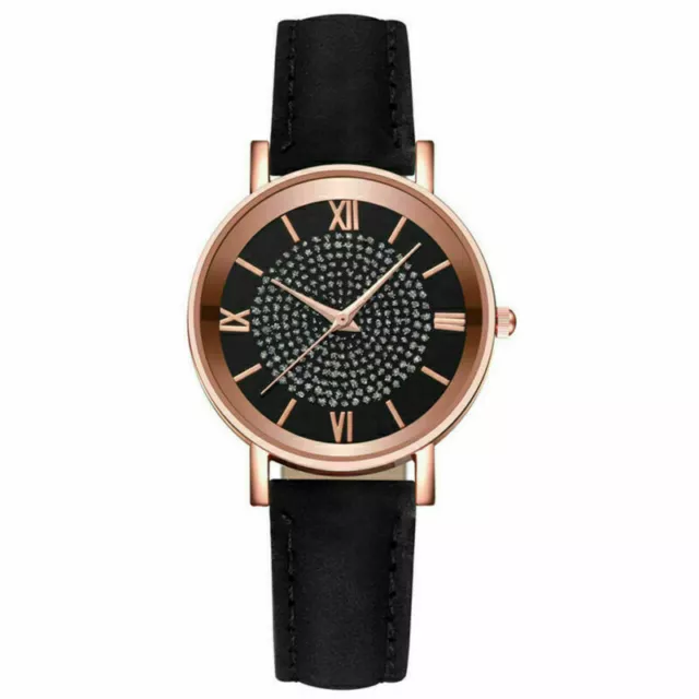 Ladies Wrist Watches Watch Quartz Analogue Womens Steel Leather Casual Gifts