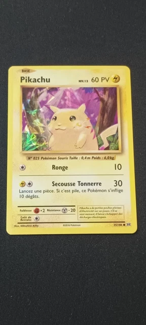 CARTE POKMON PIKACHU 35/108 XY volutions 2016 FR - tat: Neuf EUR  60,00 - PicClick FR