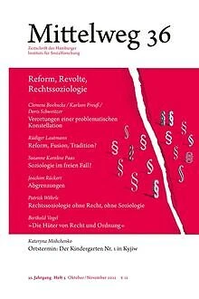 Reform, Revolte, Rechtssoziologie. Das Verhältnis v... | Buch | Zustand sehr gut