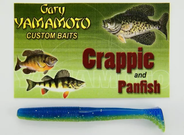 RARE GARY YAMAMOTO Crappie Panfish TINY IKA C92T-15-192 Lemon Yellow 3 Inch  $5.98 - PicClick