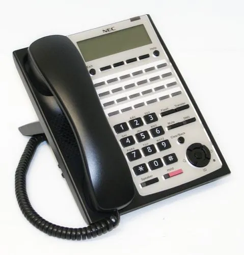 NEC SL1100 24-Button Phone IP4WW-24TXH-B-TEL (BK)