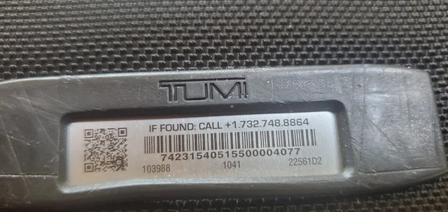Tumi Alpha 2. 21" Continental Spinner Carry-On Suitcase Expandable 22561D2 $750 3