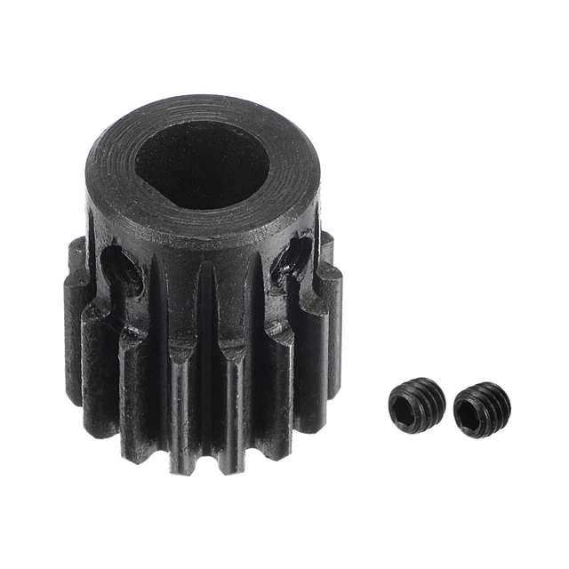8*7,5mm Blende 15T Modul 1 15# Stahl Spur Differentialritzel Motor Getriebe