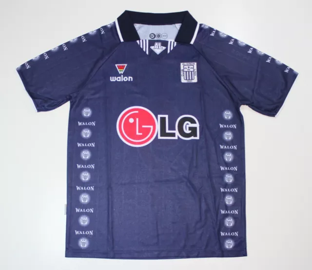 Walon Club Alianza Lima 1999 Away Peru Soccer Jersey Camiseta Futbol Potrillos