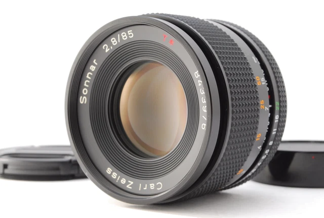 [Mint] Contax Carl Zeiss Objektiv Sonnar T 85mm F/2.8 Mmg für Cy Berg Aus Japan