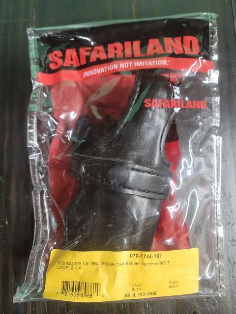 Safariland 070-1744 Mid Ride Duty Holster For Sig Sauer P229R  Rh