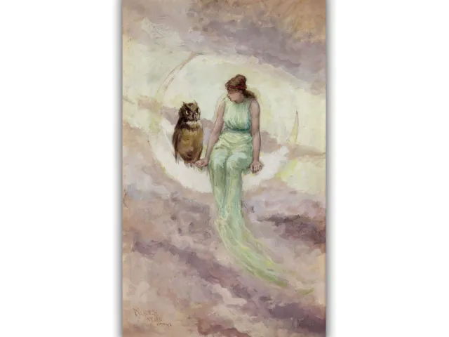 The Witch's Daughter by Frederick Stuart Church Giclée Canvas Print - Multi-Size