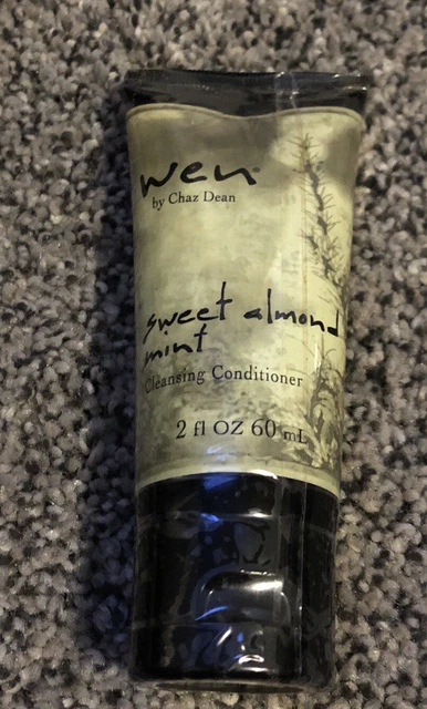 WEN Cleansing Conditioner Shampoo Sweet Almond Mint 2 oz Travel NEW Chaz Dean
