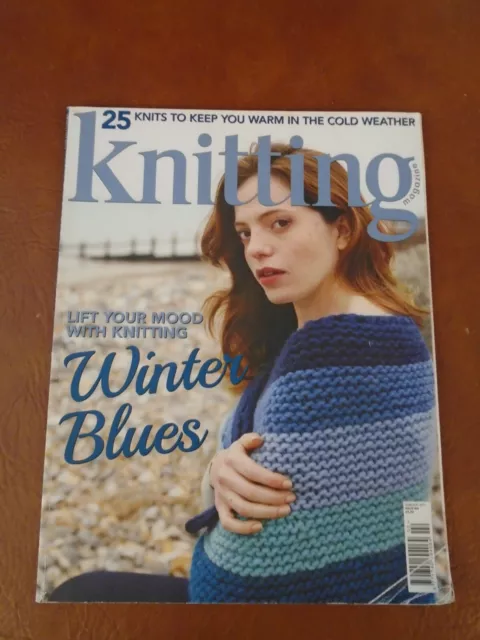 'KNITTING' The Knitting Magazine April 2017 Issue 164 Winter Blues