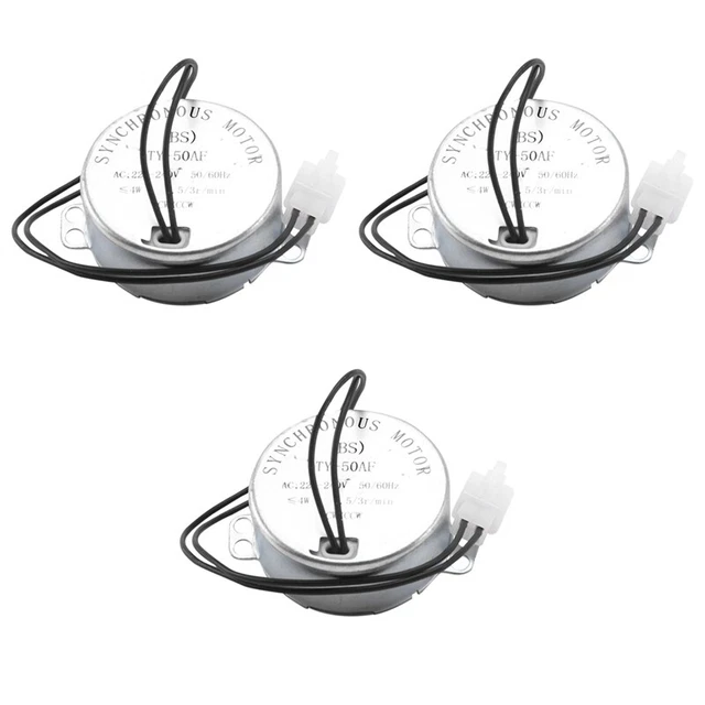 3 Pièce Incubateur Automatique Moteur de Rotation Moteur Synchrone 2.5 / 3R7807