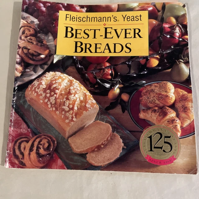 VINTAGE FLEISCHMANN'S YEAST BestEver Breads 125 Years Holiday