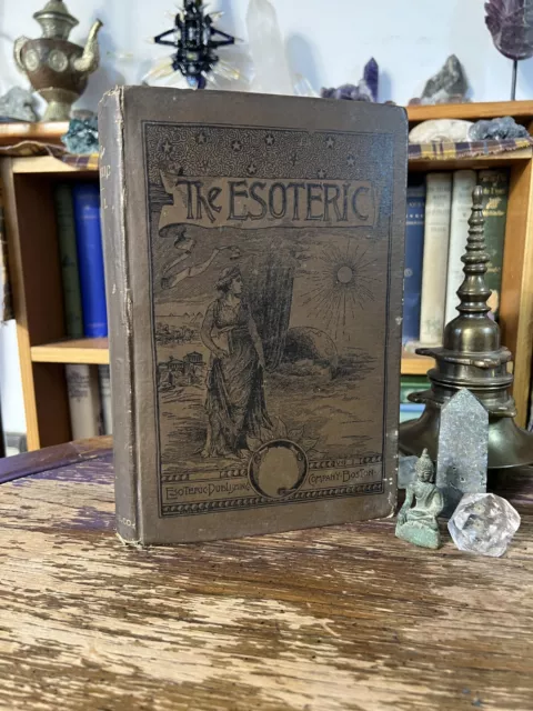 1888 THE ESOTERIC Volume I Issue I SCARCE Occult Alchemy