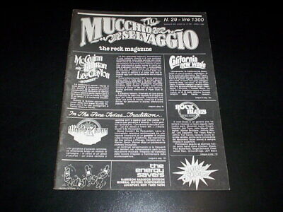 APRILE 1980 N 29 MUCCHIO SELVAGGIO MC GUINN HILLMANN CLAYTON 