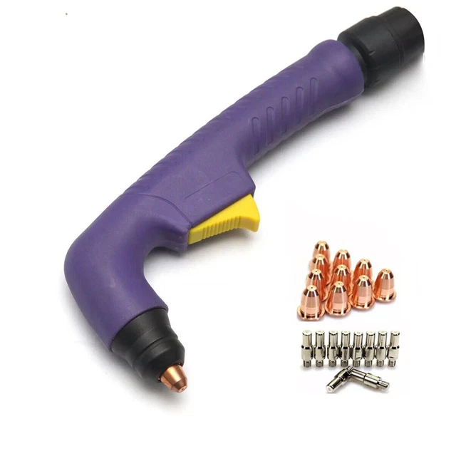 REBOOT PT31 Plasma Cutter Torch Cutting Head – Fits CUT50 LGK40 + 40pc Consumable Kit