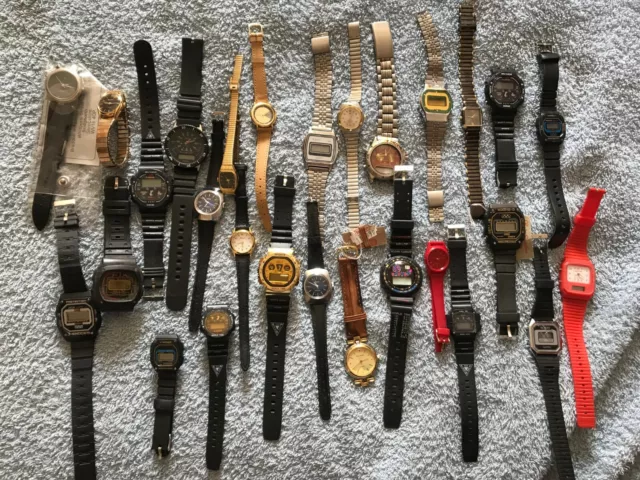 Job Lot Of Vintage Quartz Watches