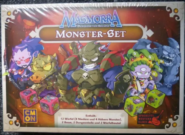 +Masmorra: Dungeons von Arcadia erw. Monster-Set+ +Asmodee+ +OVP+ Deutsch