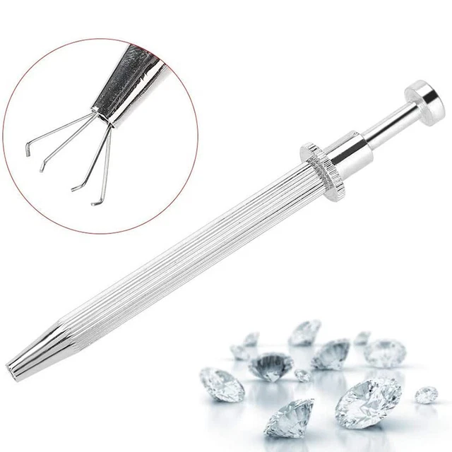 Joyas simples pinzas joyería joyería herramienta de recogida para la reparación de relojes BrilFU
