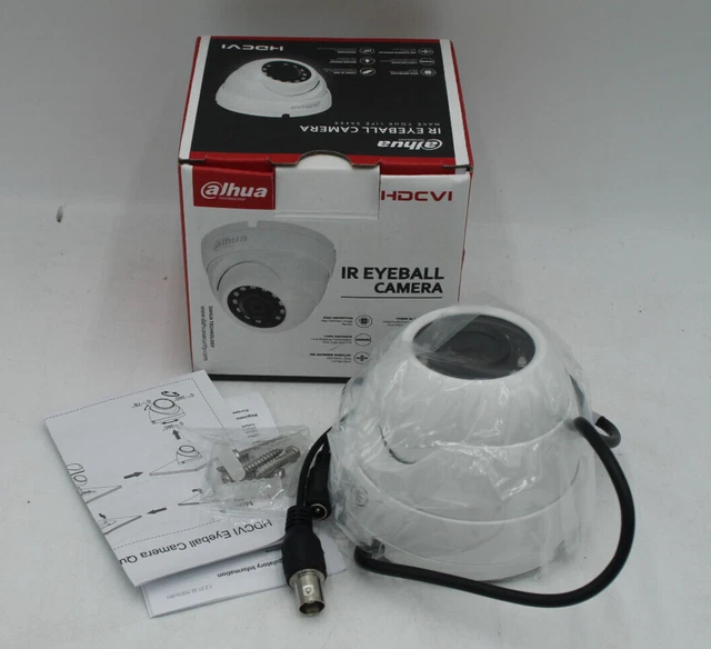 DAHUA 2MP HDCVI IR Eyeball Camera WHITE DH-HAC-HDW1200MP-0360B-S4 - New ...