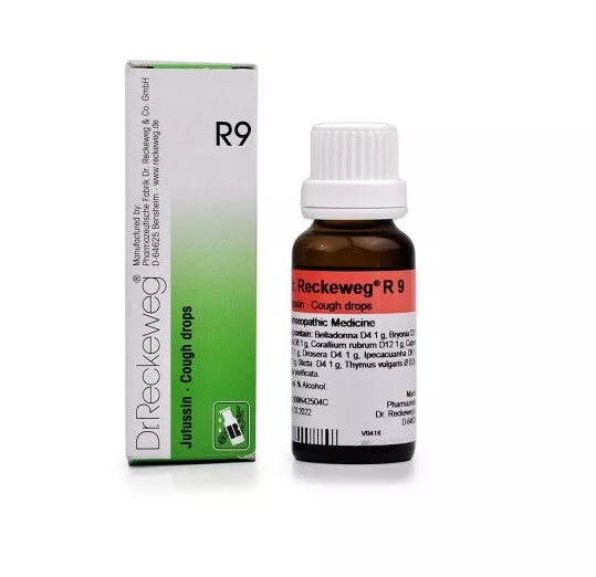 Dr. Reckeweg R9 (Jutussin) (22ml) COUGH DROPS