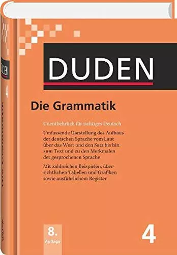 Duden: Die Grammatik – Band 04 – Kunkel-Razum & Münzberg – 8. Auflage