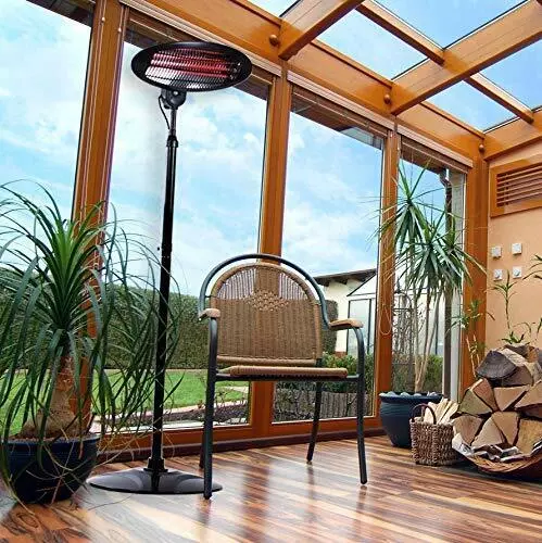 KESSER® Infrarot Heizstrahler 2in1 Standheizer Wandheizstrahler Terrassenheizung 3