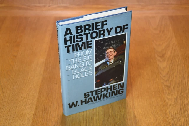 A Brief History of Time -Stephen Hawking - First Edition 7th Impression - 1988