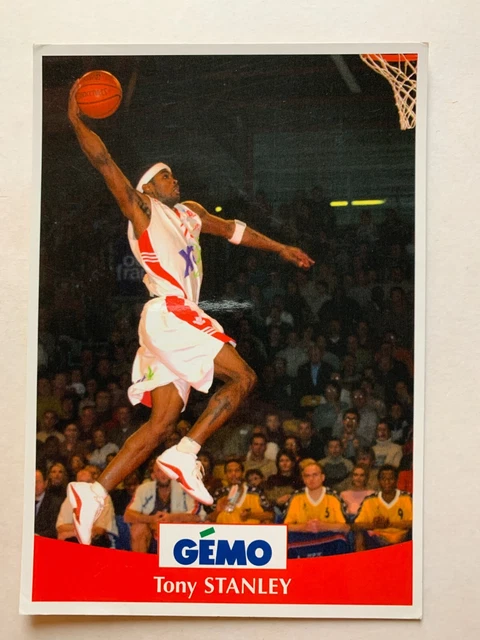 Carte Basket Cholet 2001-02 - Mickaël Gelabale Signée - Autographe PRO A