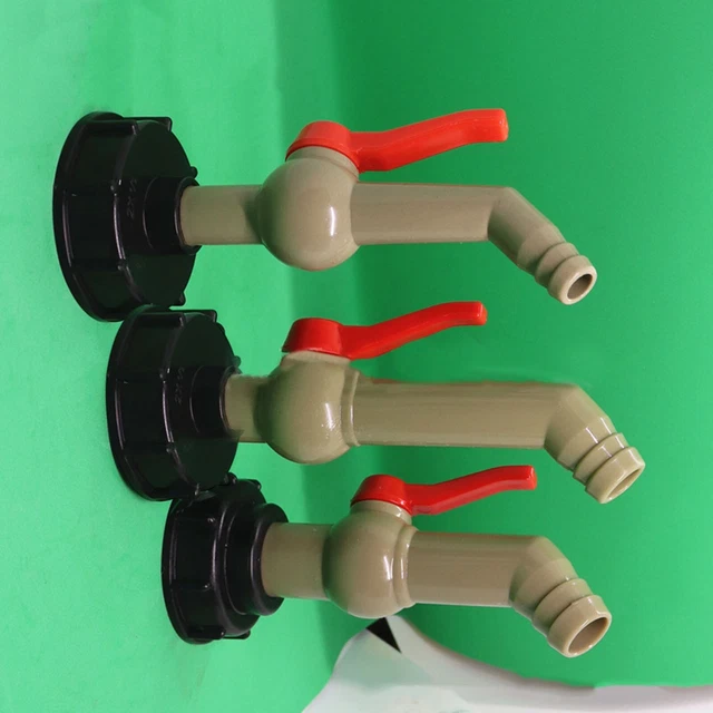 IBC DRAIN VALVE adapter drain valve 1 inch S60x6 ball valve drain cap