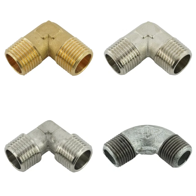 Pièce En T Laiton/nickelé/inox Pour Raccord Pneumatique Ou Eau - Neuve