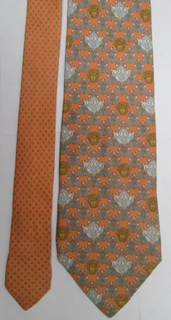 -AUTHENTIQUE  cravate cravatte  GIANNI VERSACE    100% soie  TBEG  vintage