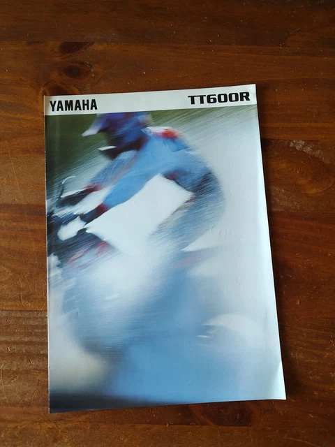 Brochure Publicitaire Yamaha TT600R TTR 600 - Prospectus Moto Vintage, Neuf