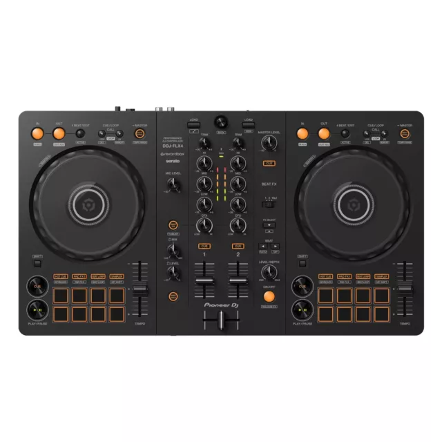 Pioneer DDJ-FLX4 2-Channel DJ Controller for Rekordbox & Serato DJ Lite