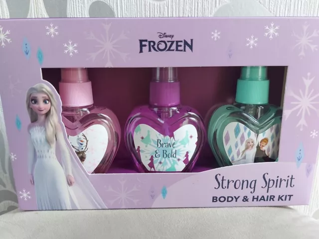 Frozen Strong Spirit Körper und Haare Parfüm Eau de Parfum 3x 75 ml Geschenkset