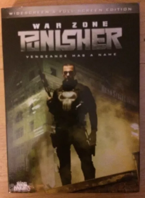 Punisher War Zone (DVD, 2009, Canadian Full Screen Widescreen) Ray Stevenson