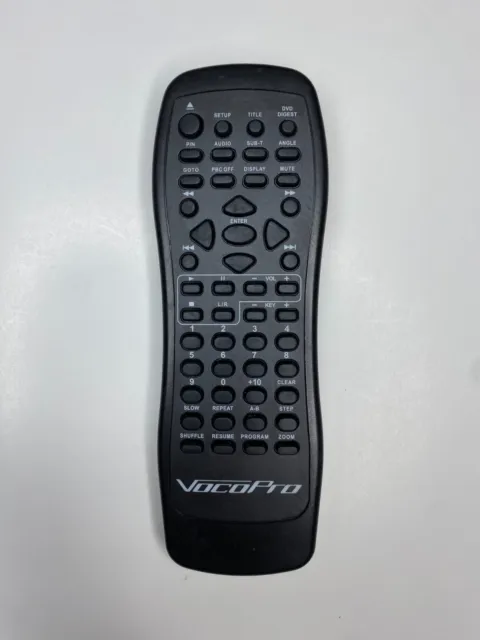 Vocopro DVD-Duet ii Karaoke Remote Control, Black - OEM Original Replacement